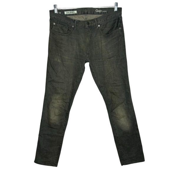 GAP Men’s Dark Gray Skinny Jeans - Picture 1 of 14